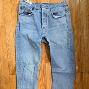 Levi's Light Blue Skinny Jeans